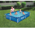 Bestway  56401 Portable Swimming Pool For Adults 7'3" x 59" x 17"/7.2 ft x 4.9 ft x 1.4 ft