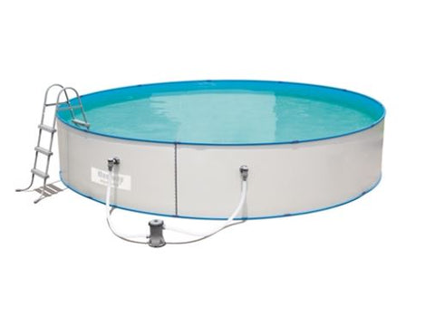 Bestway (56386) Above Ground Portable Swimming Pool Set 15.09 ft x 2.9 ft
