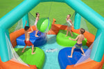 Bestway (53383) Portable Dodge & Drench Water Park Jumper And Slider/Pool For Kids